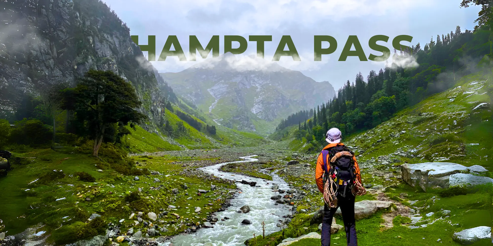 Hampta Pass Trek trekking package from Dehradun